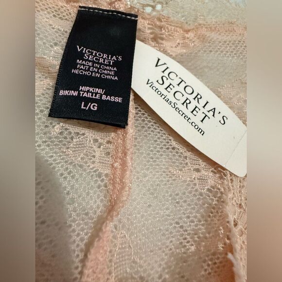 VICTORIA’S SECRET SHEER LACE HIPSTER – SIZE L - Picture 4 of 17